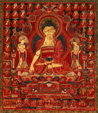 Boeddha Shakyamuni als Heer van de Munis. West-Tibet (Guge). door Unknown